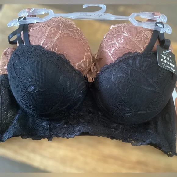 🌸2 Pack Balconette Bras Extreme Push - Picture 7 of 8